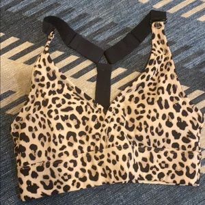 Animal Print Sports Bra. New without tags.